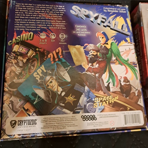GAME NIGHT FUN! 2 Games- SPYFALL & The Resistance - Picture 2 of 6